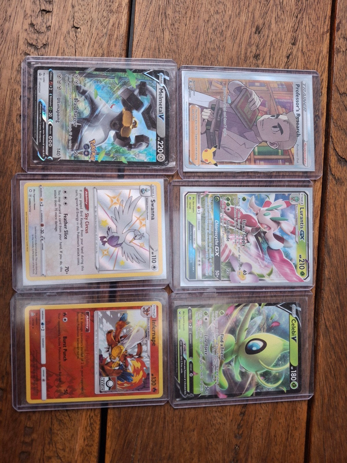 Speciale Pokémon kaarten van verschillende sets, Ophalen of Verzenden, Gebruikt, Meerdere kaarten, Foil