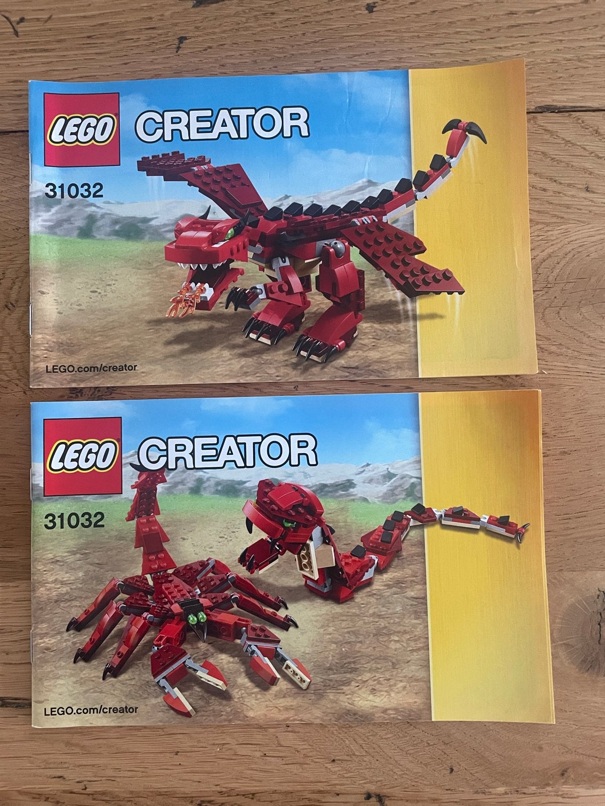 Lego Creator 31032 Rode Dieren 3-in-1 Complete Set, Ophalen of Verzenden, Gebruikt