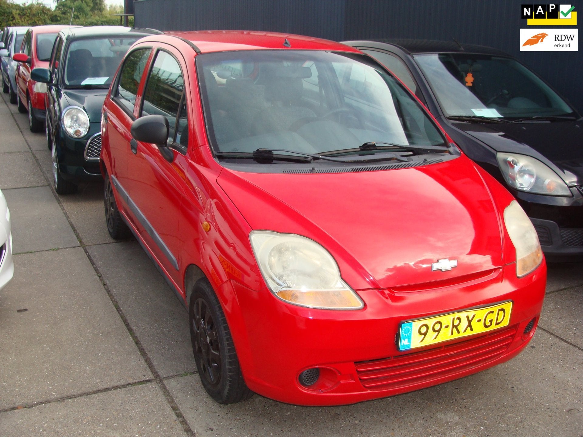 Chevrolet Matiz 0.8 Spirit st bekr elek pak nap apk, Voorwielaandrijving, Gebruikt, Origineel Nederlands, Bedrijf