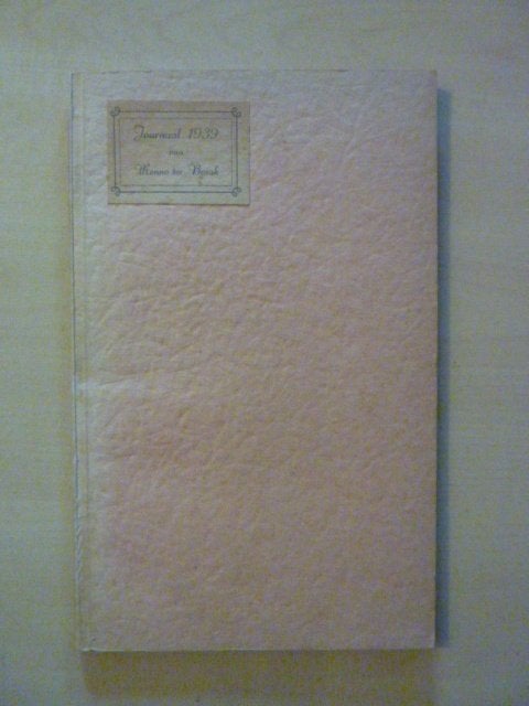 Menno ter Braak - Journaal 1939, Verzenden, Tweede Wereldoorlog, Gelezen, Overige onderwerpen