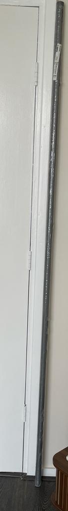 IKEA HUGGAO Gordijnroede 210-385 cm, Ophalen, Nieuw, Grijs