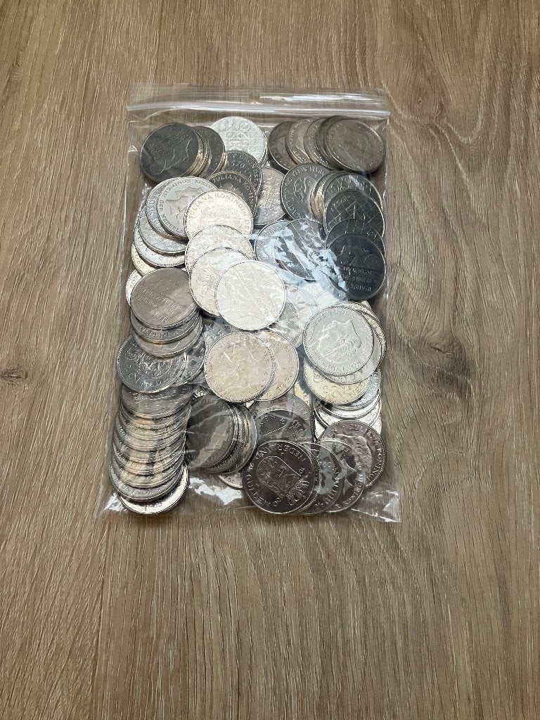 munten uit de guldentijd voor gokkast / flipperkast  etc, Verzamelen, Automaten | Flipperkasten, Ophalen of Verzenden, Gebruikt