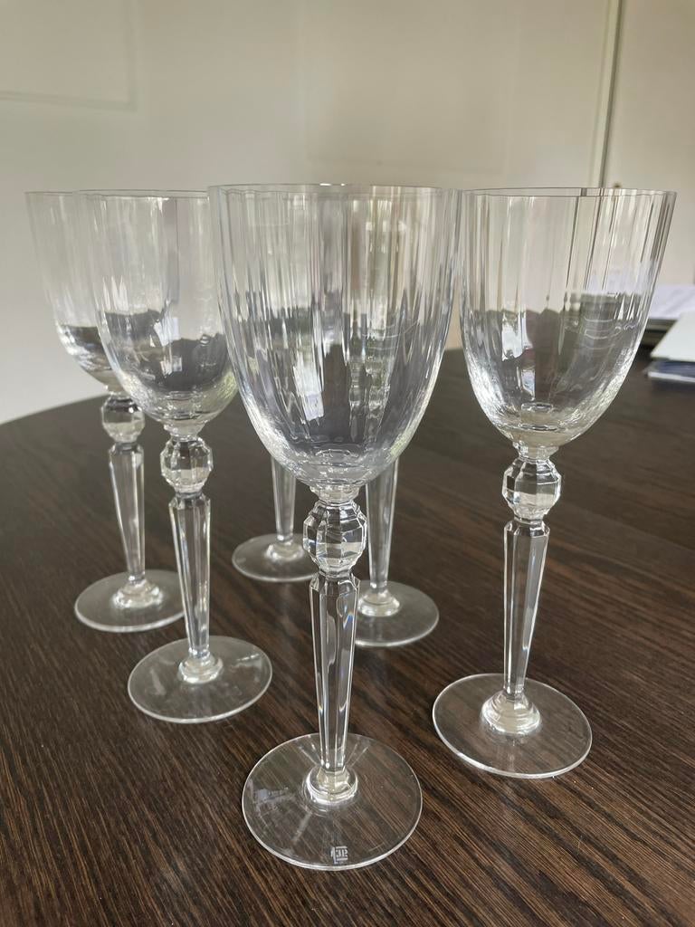 Set van 6 Riedel Kongress Wijnglazen - Kristal, Antiek en Kunst, Antiek | Glas en Kristal, Ophalen of Verzenden