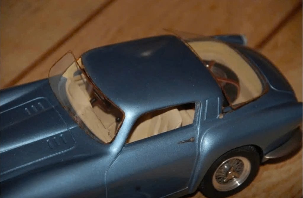 FERRARI 375 MM light blue ABC brianza HANDBOUW see info WRH, Hobby en Vrije tijd, Verzenden, Gebruikt, Auto, Overige merken