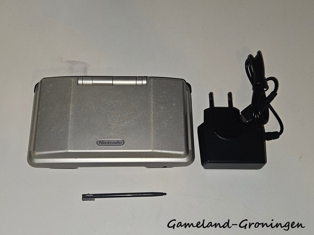Nintendo DS Phat met Stylus & Oplader (Zilver), Spelcomputers en Games, Gebruikt, -, -, DS Original of Phat