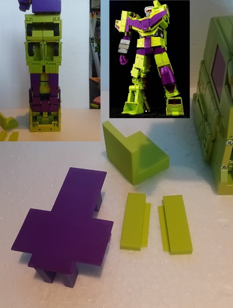 transformers - fanstoys devastator back filler MIXmaster, Verzamelen, G1, Ophalen of Verzenden, Nieuw, Decepticons