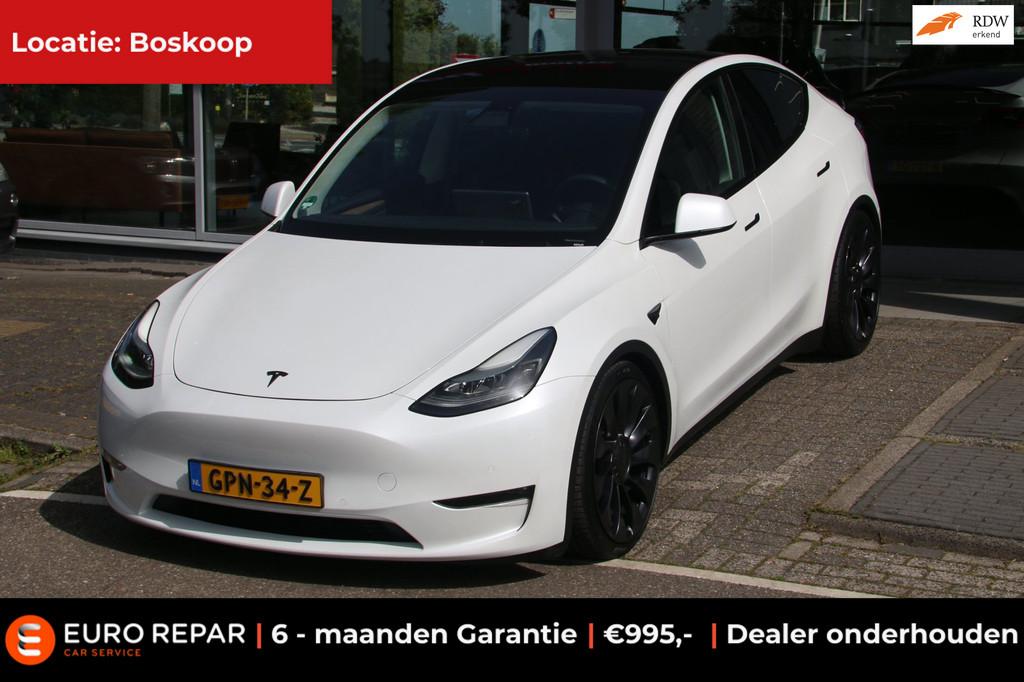 Tesla Model Y Performance AWD 75 kWh, Auto's, Tesla, Bedrijf, Te koop, Model Y, 4x4, ABS, Airbags, Airconditioning, Automatische klimaatregeling