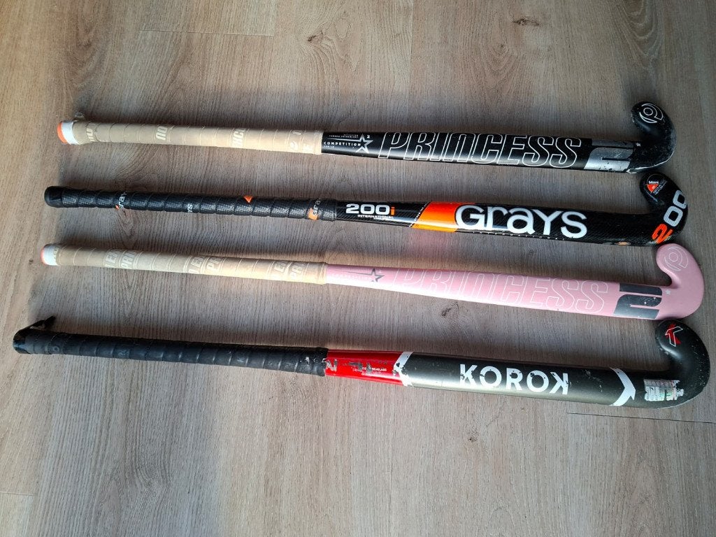 4 toffe hockeysticks te koop, Ophalen, Gebruikt, Stick