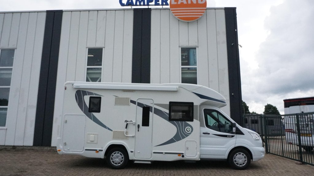 Chausson Flash 630 Electr. enkele bedden, Chemisch toilet, Ringverwarming, Tot en met 2, 6 tot 7 meter
