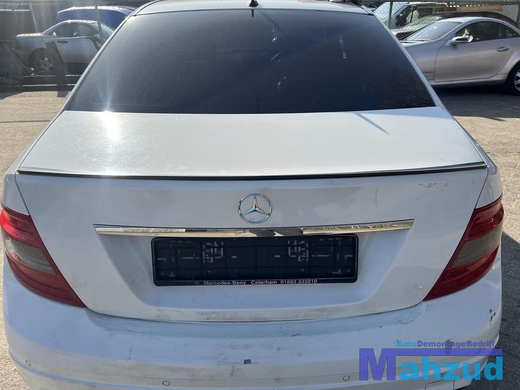 MERCEDES C klasse W204 WIT C650 Achterklep 2008-2011, Auto-onderdelen, Gebruikt, Mercedes-Benz AG, Deur, Mercedes-Benz