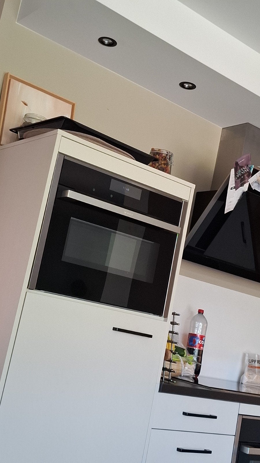 neff oven met magnetron c18mt22NO/43, Ophalen, Gebruikt
