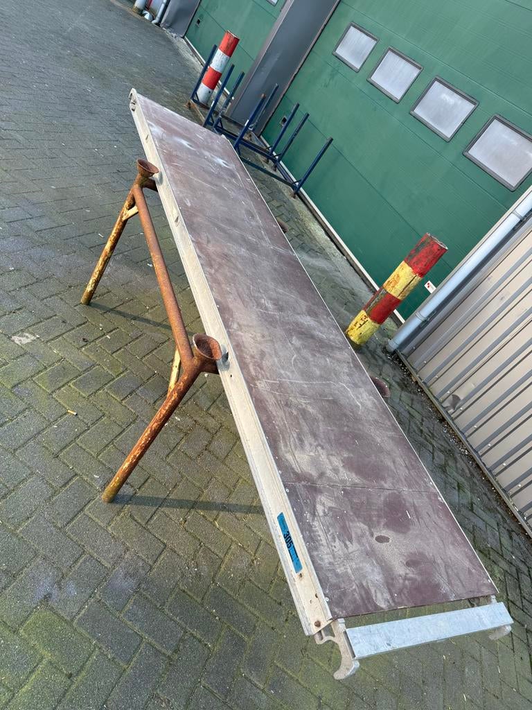 Steiger deel 305 loopplank, Doe-het-zelf en Verbouw, Steigers, Ophalen of Verzenden, Gebruikt, Overige typen, Minder dan 2 meter