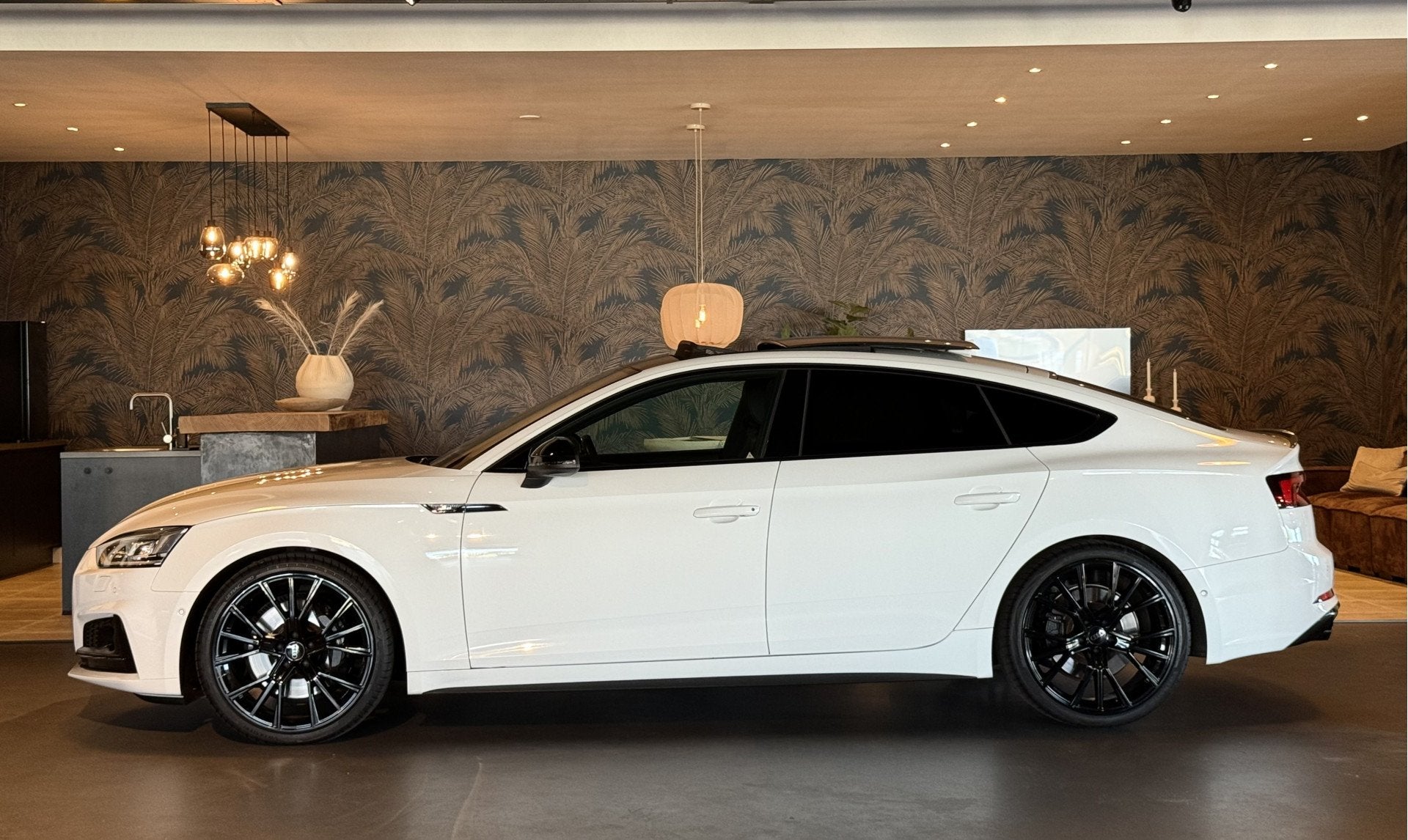Audi S5 Sportback 3.0 TFSI Quattro I 20" I Carbon I 360 I Pa, Gebruikt, Euro 6, 2995 cc, Wit