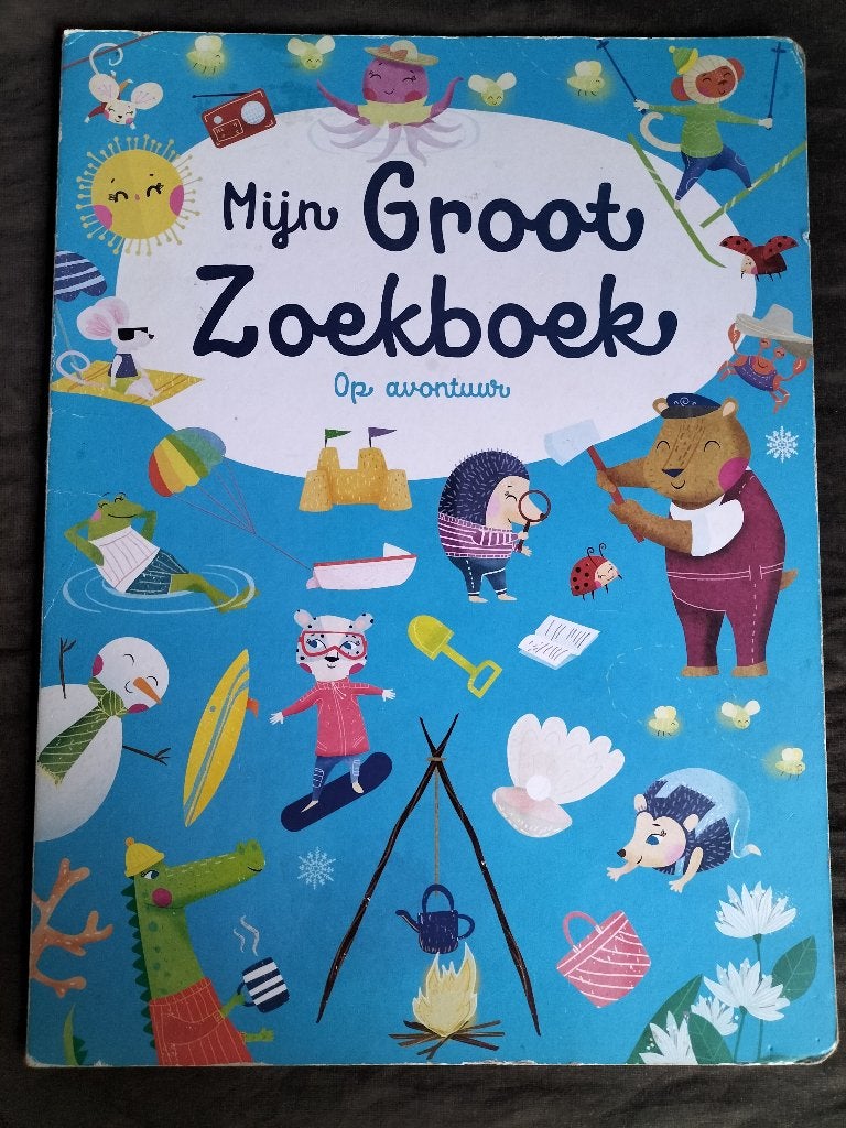 Mijn Groot Zoekboek - Op avontuur, Ophalen of Verzenden, Zo goed als nieuw, 3 tot 4 jaar