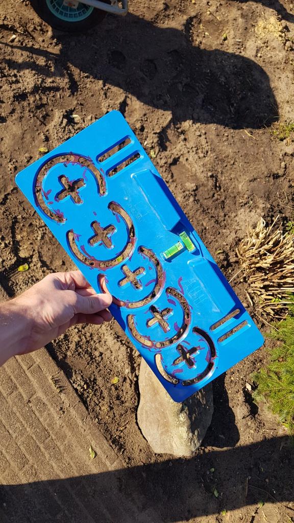 Blauwe aftekenmal van ABB, Doe-het-zelf en Verbouw, Gereedschap | Boormachines, Ophalen of Verzenden, Overige typen
