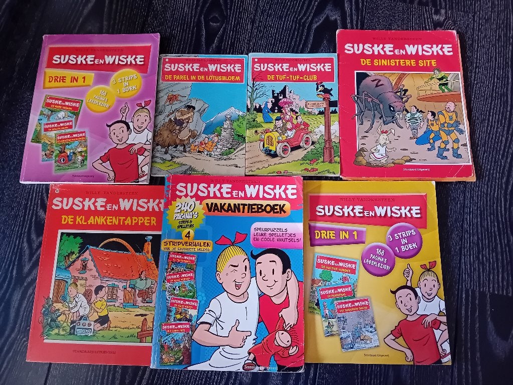 Suske en wiske boekjes, Meerdere stripboeken, Ophalen of Verzenden, Gelezen