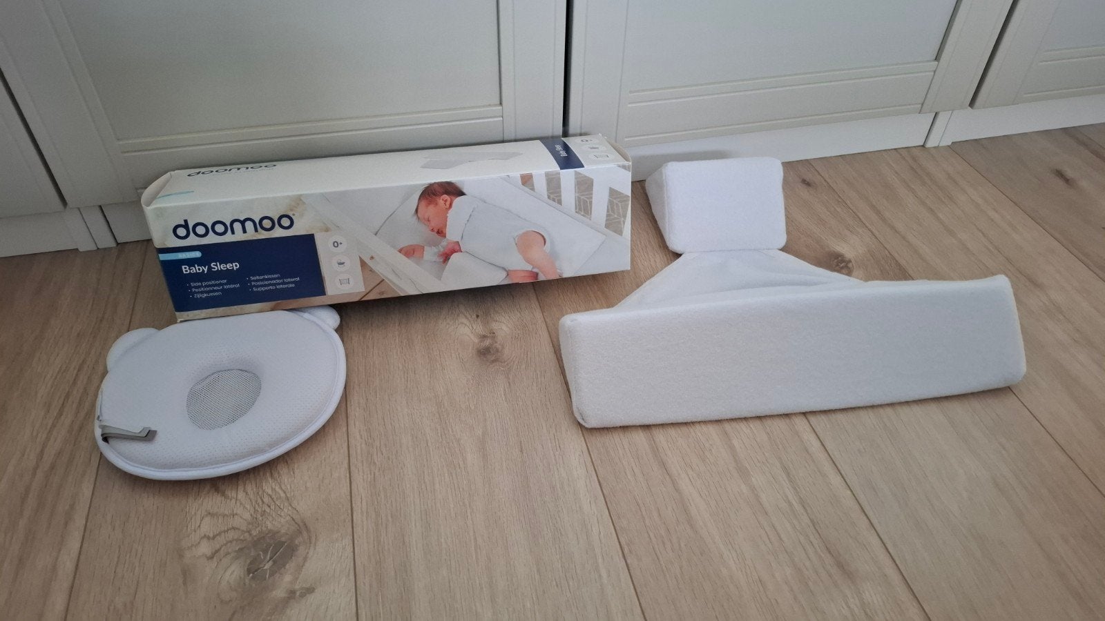 Doomoo zijligkussen en hoofdkussen Candide P'tit Panda air, Kinderen en Baby's, Ophalen of Verzenden, Zo goed als nieuw