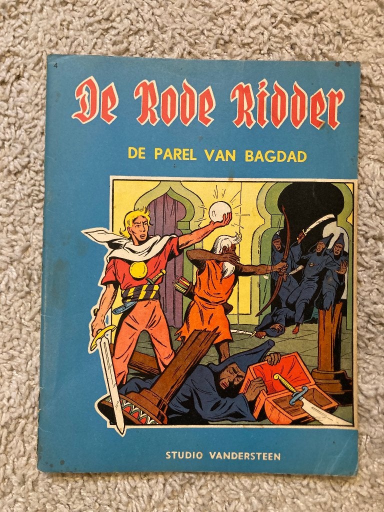 De Rode Ridder - De Parel van Bagdad - Nr. 4 - 3e druk, 1963, Boeken, Eén stripboek, Ophalen of Verzenden, Zo goed als nieuw