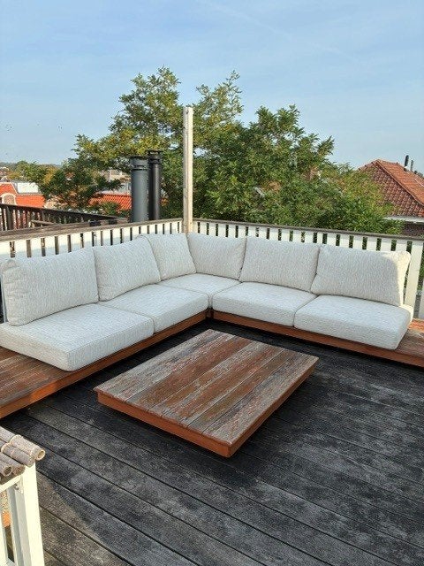 Teakehouten loungeset