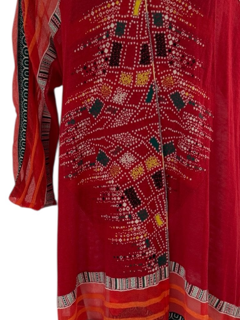 Ivko vest L/XL, Kleding | Dames, Maat 46/48 (XL) of groter, Ophalen of Verzenden, Zo goed als nieuw, Rood