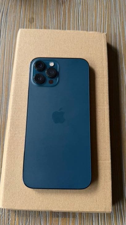 iPhone 12 Pro Max 128GB - Pacific Blue, Telecommunicatie, Mobiele telefoons | Apple iPhone, Ophalen, Blauw, IPhone 12 Pro Max