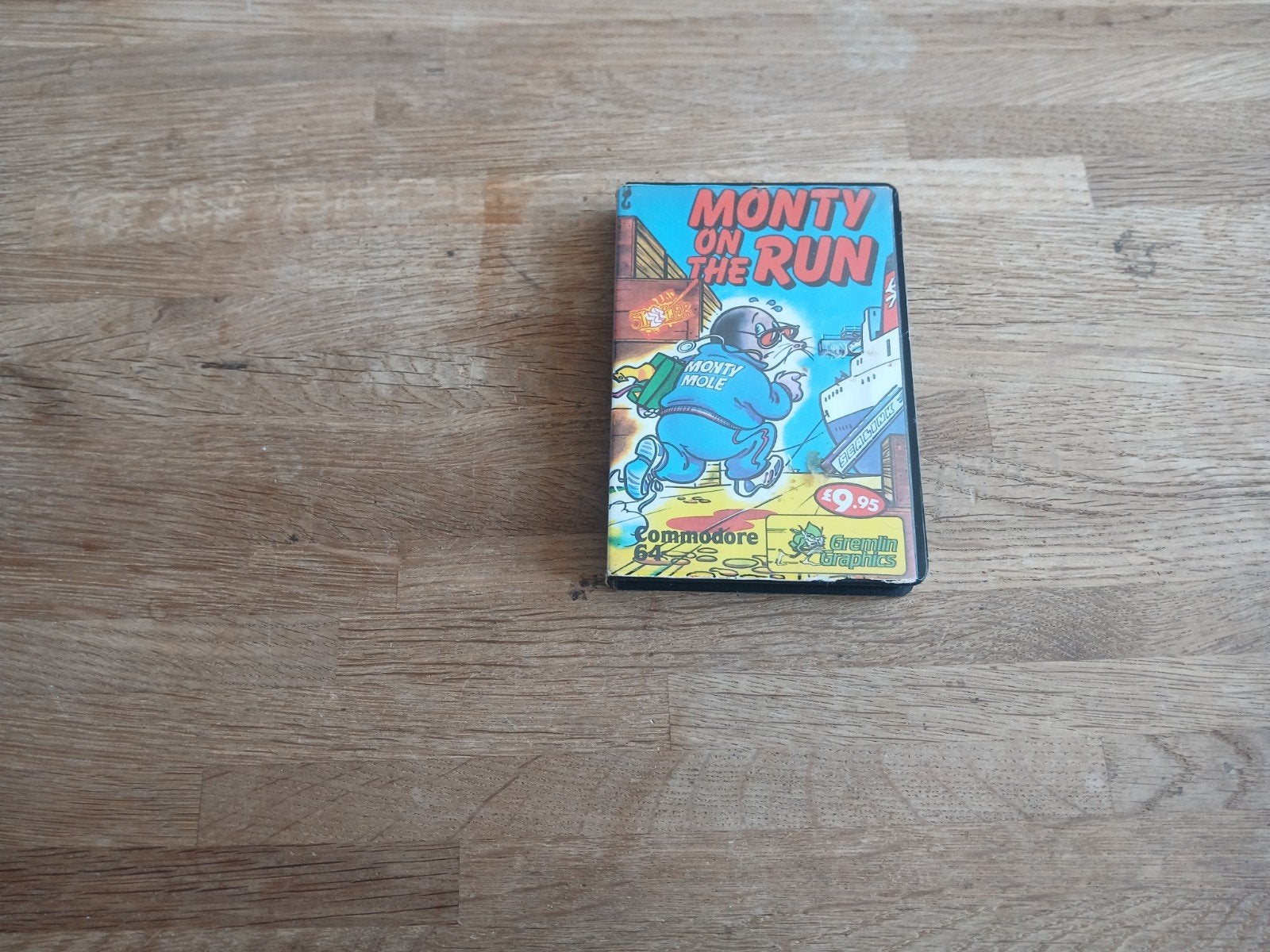 Monty on the run commodore 64, Ophalen