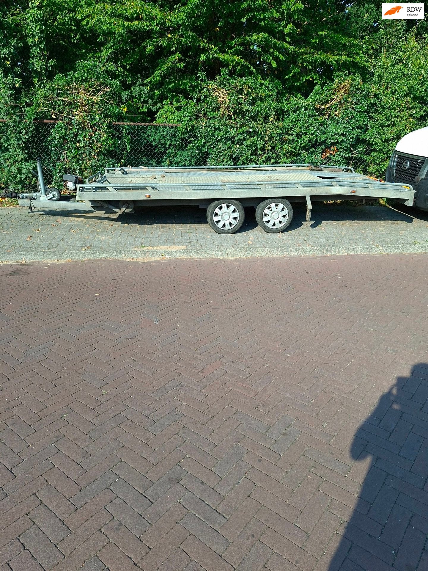 Sallas SP 2700 lange laadvloer 4.60 bij 2.10 laadvermogen 19, Auto diversen, Gebruikt