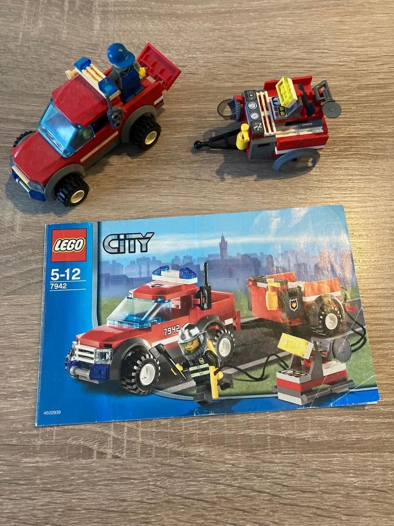 5 lego sets brandweer, Ophalen of Verzenden, Gebruikt