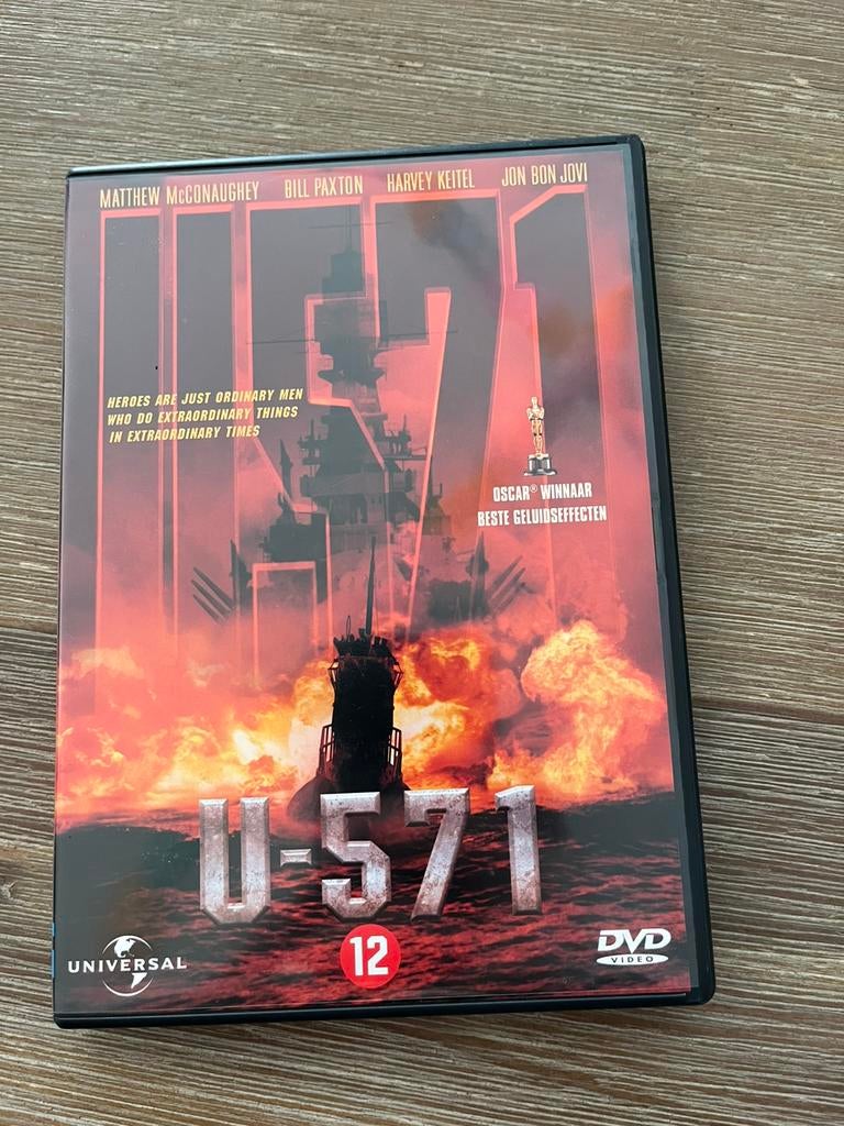 U-571, Vanaf 12 jaar, Ophalen of Verzenden, Zo goed als nieuw, Oorlog