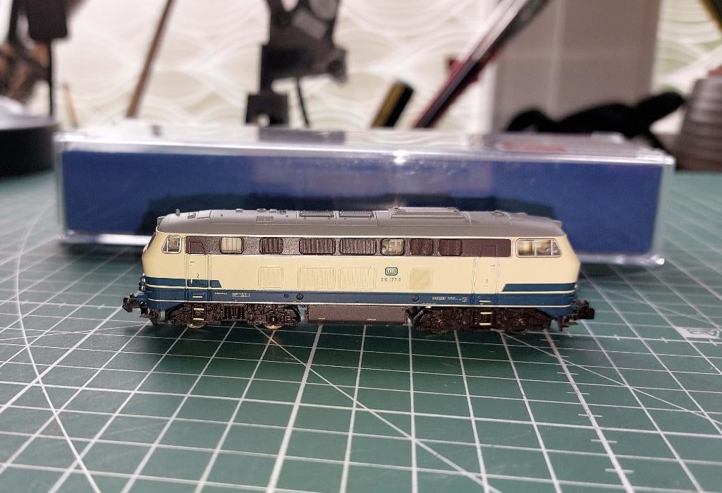 Piko 40523 BR 216 spoor N Digitaal/Sound., Zo goed als nieuw, Gelijkstroom, Locomotief, Piko