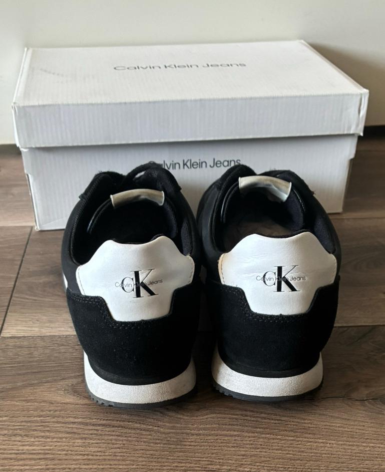 Calvin Klein, Ophalen, Zwart, Zo goed als nieuw, Veterschoenen