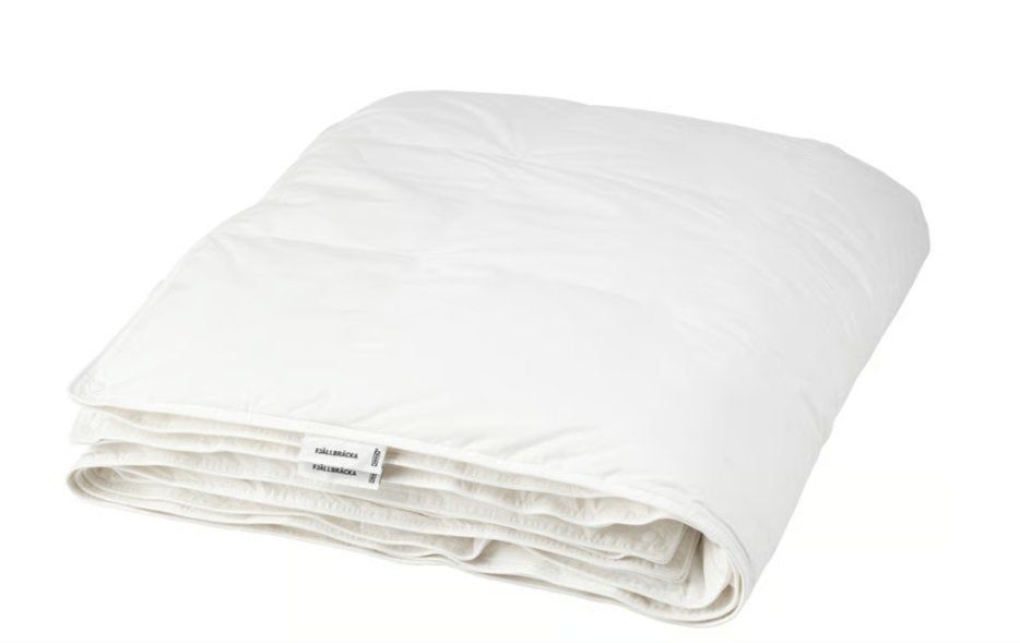 IKEA Fjäderbräcka Dekbed, Huis en Inrichting, Slaapkamer | Beddengoed, Ophalen, Eenpersoons, Wit, Dons en Veren