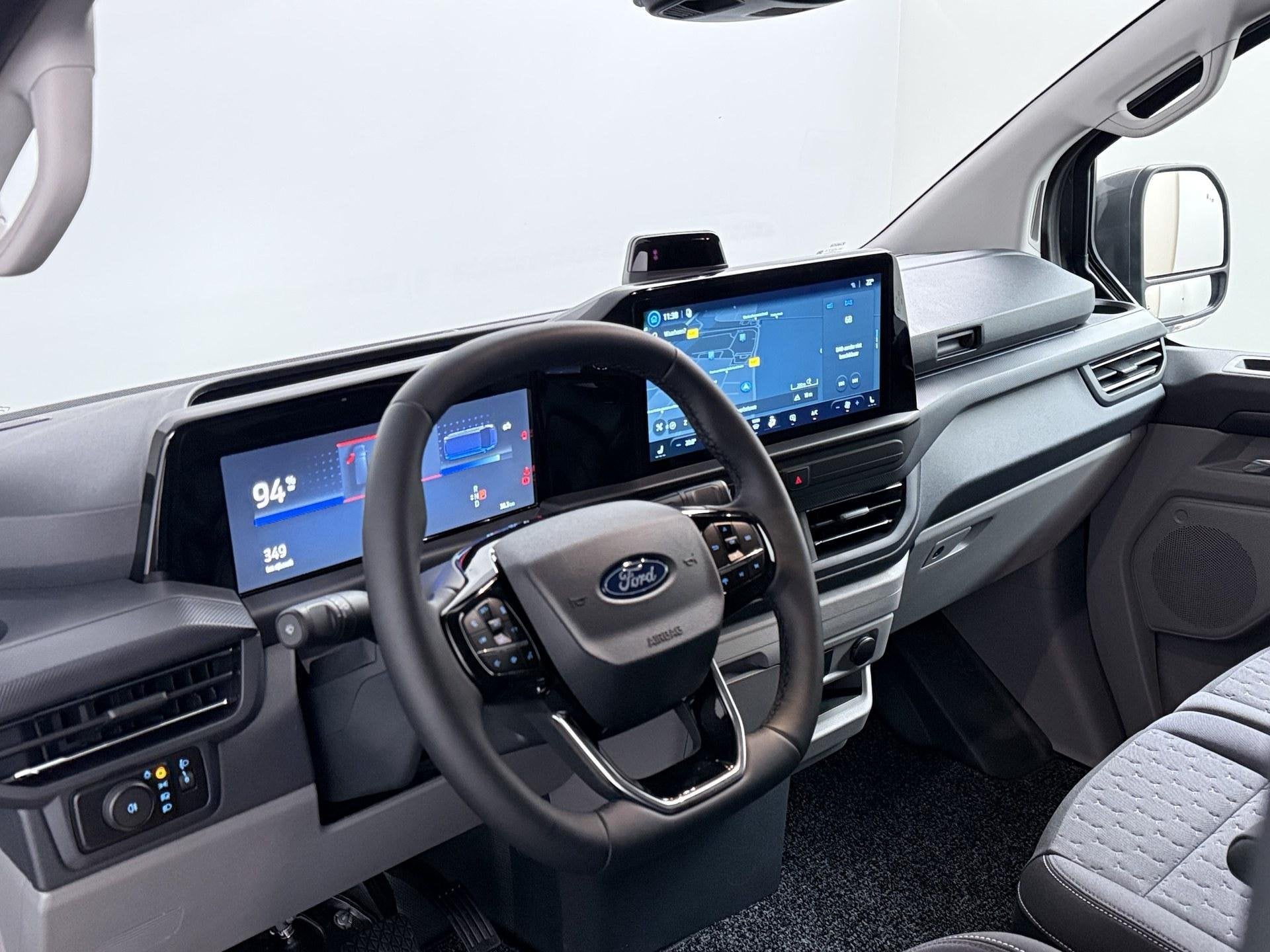 Ford E-Transit Custom 340 L2H1 Limited 71 kWh | 2X Schuif |, Automaat, 71 kWh, 470 min, 218 pk