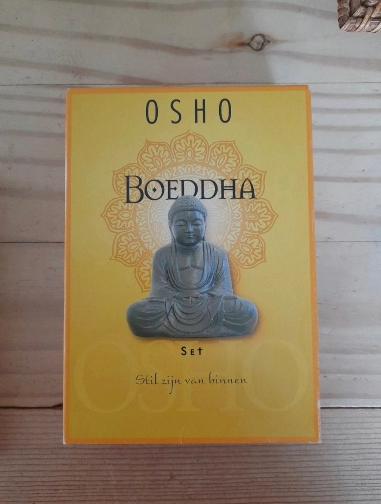 OSHO Boeddha Set - Stil zijn van binnen, Een of twee spelers, Ophalen of Verzenden, Zo goed als nieuw, Tarot