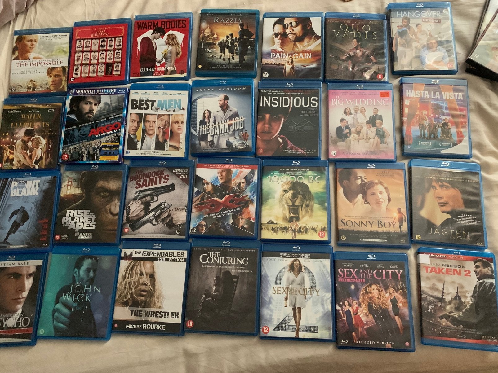 30 blurays voor 5,50 per stuk, Cd's en Dvd's, Ophalen of Verzenden, Zo goed als nieuw