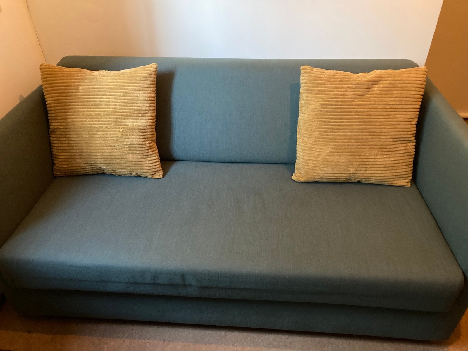 Slaapbank Olan, Ophalen, Zo goed als nieuw, Tweepersoons, 140 cm