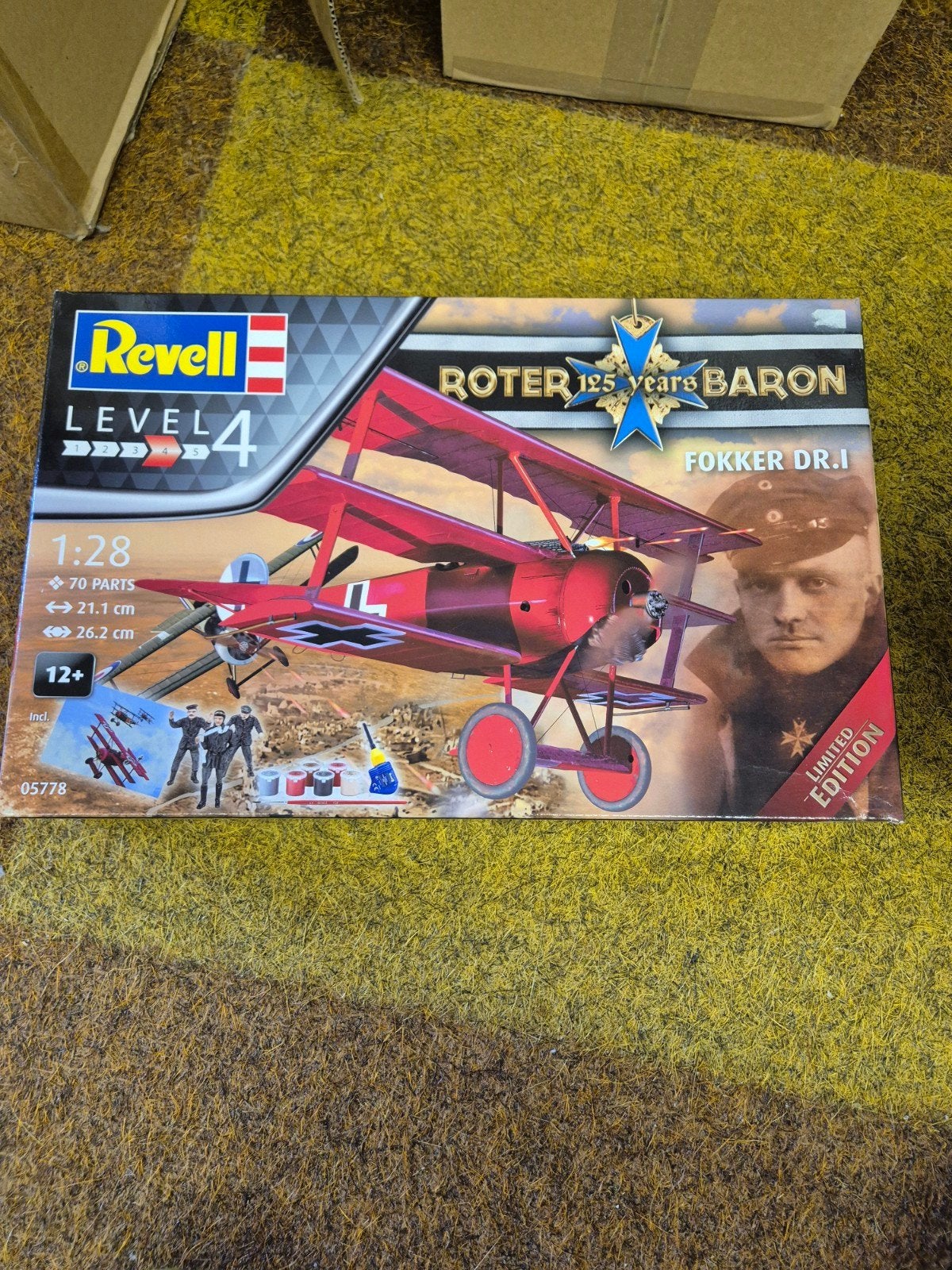 Revell 05778 Roter Baron FOKKER DR.1, Hobby en Vrije tijd, Modelbouw | Vliegtuigen en Helikopters, 1:72 tot 1:144, Revell, Nieuw