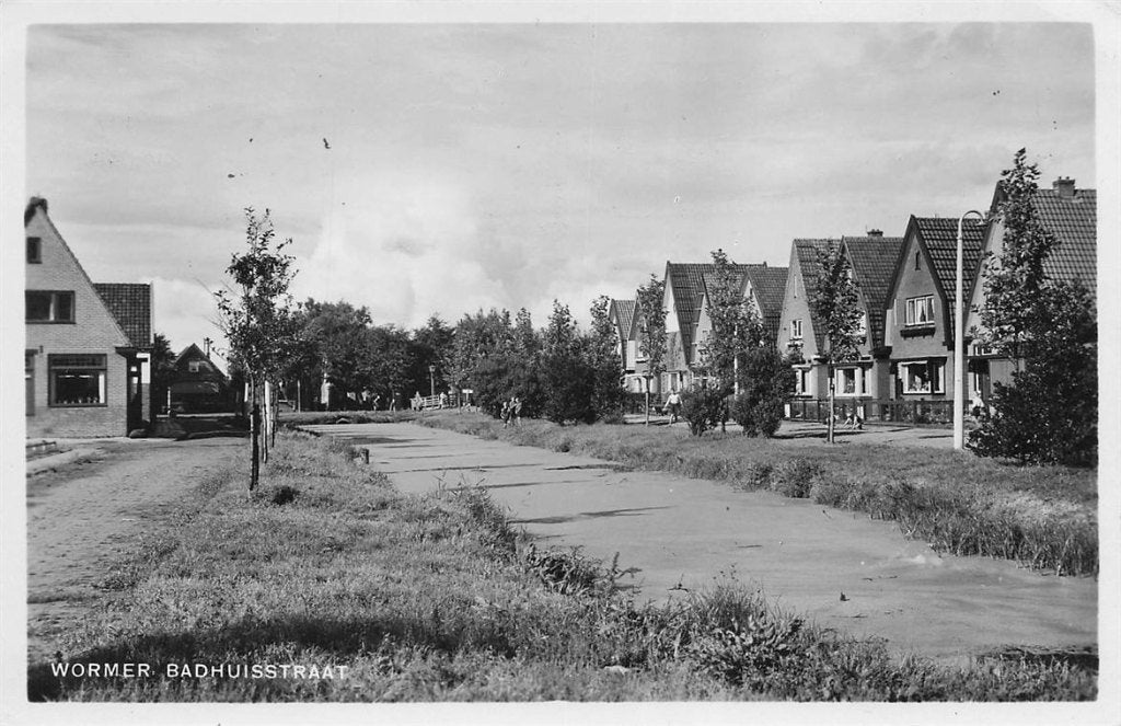 703-351-029 Wormer Badhuisstraat, Verzenden, Voor 1920, Noord-Holland
