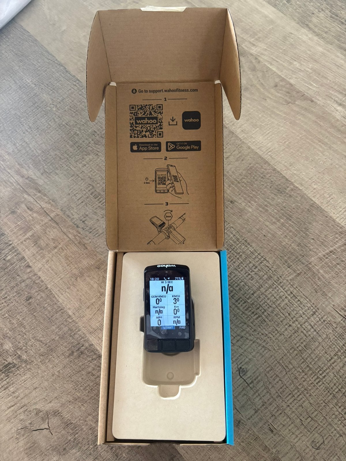 NIEUW Wahoo Elemnt Bolt V3, Fietsen en Brommers, Ophalen of Verzenden, Zo goed als nieuw