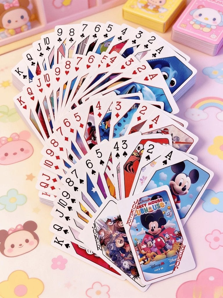 Disney luxe speelkaarten / poker set (54 kaarten), Verzamelen, Ophalen of Verzenden, Overige figuren, Nieuw, Overige typen