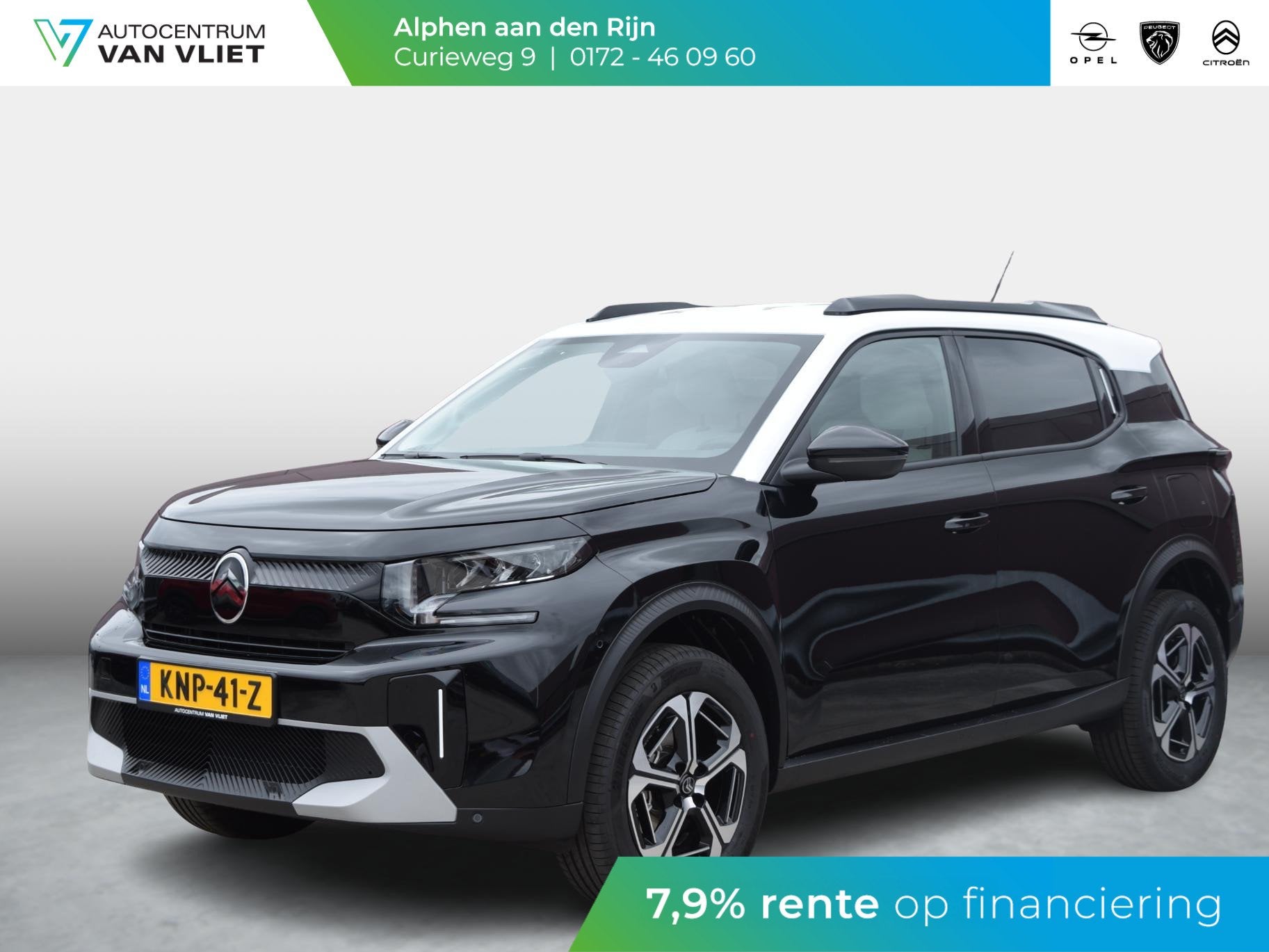 Citroen C3 Aircross 1.2 Hybrid 145pk Max 7p., Auto's, 145 pk, Euro 6, 1199 cc, Zwart