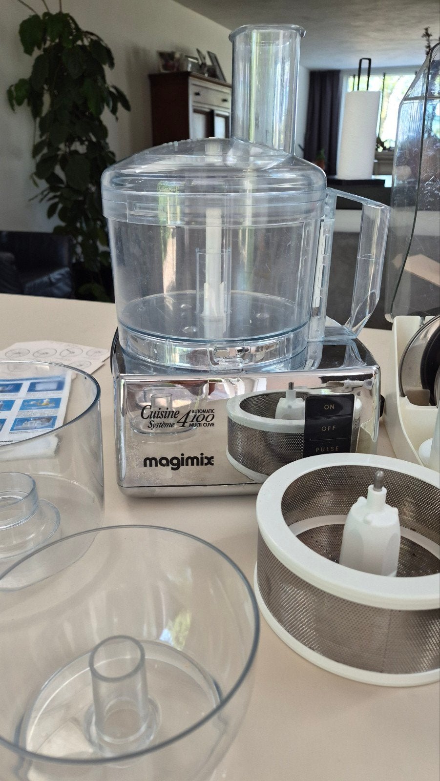 Magimix keukenmachine foodprocessor, Ophalen, Zo goed als nieuw, 3 snelheden of meer