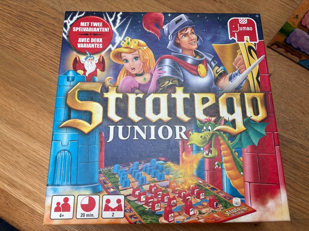 Stratego junior, Een of twee spelers, Ophalen, Zo goed als nieuw, Jumbo
