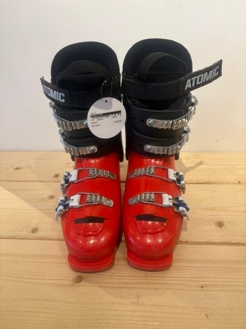 Atomic Redster Jr 60 Kinder skischoenen maat 24.5(38) Netjes, Sport en Fitness, Info@atomic.com, Gebruikt, 100 tot 140 cm, Schoenen