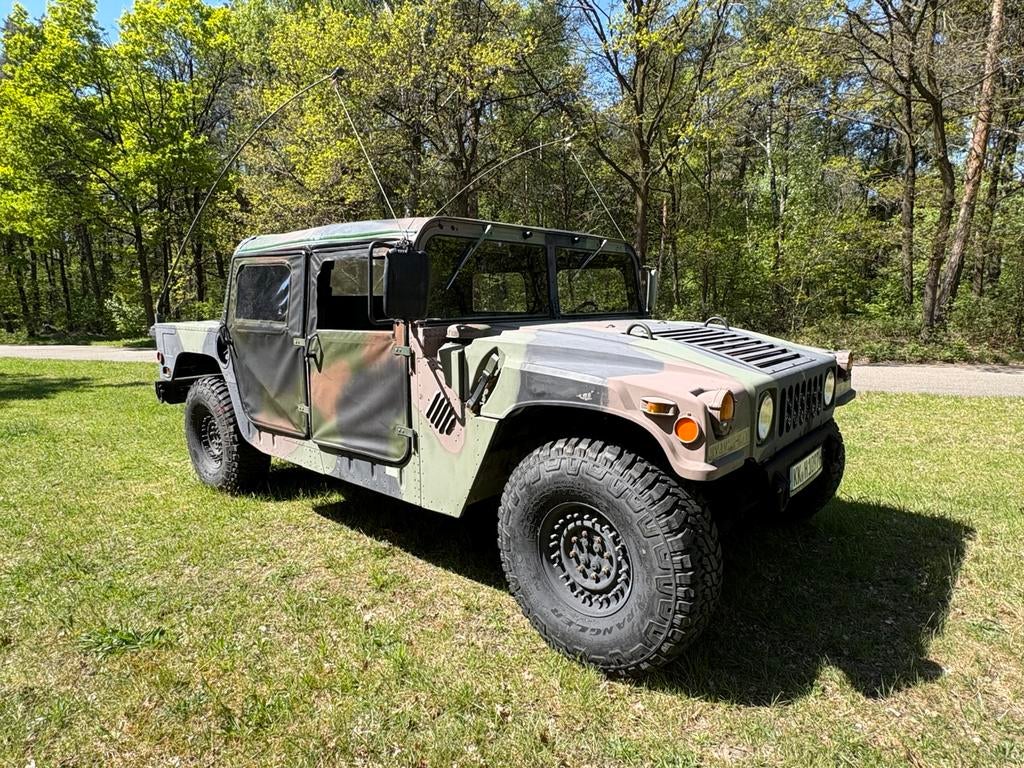 Humvee 1986 hmmwv H1 AM General, Auto's, Oldtimers, Particulier, 4x4, Overige merken, Diesel, Automaat, Groen, Overige kleuren