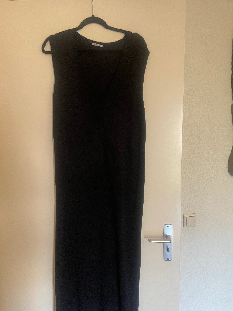 Zwarte lange spencer, Kleding | Dames, Maat 38/40 (M), Zwart, Ophalen of Verzenden, Zo goed als nieuw