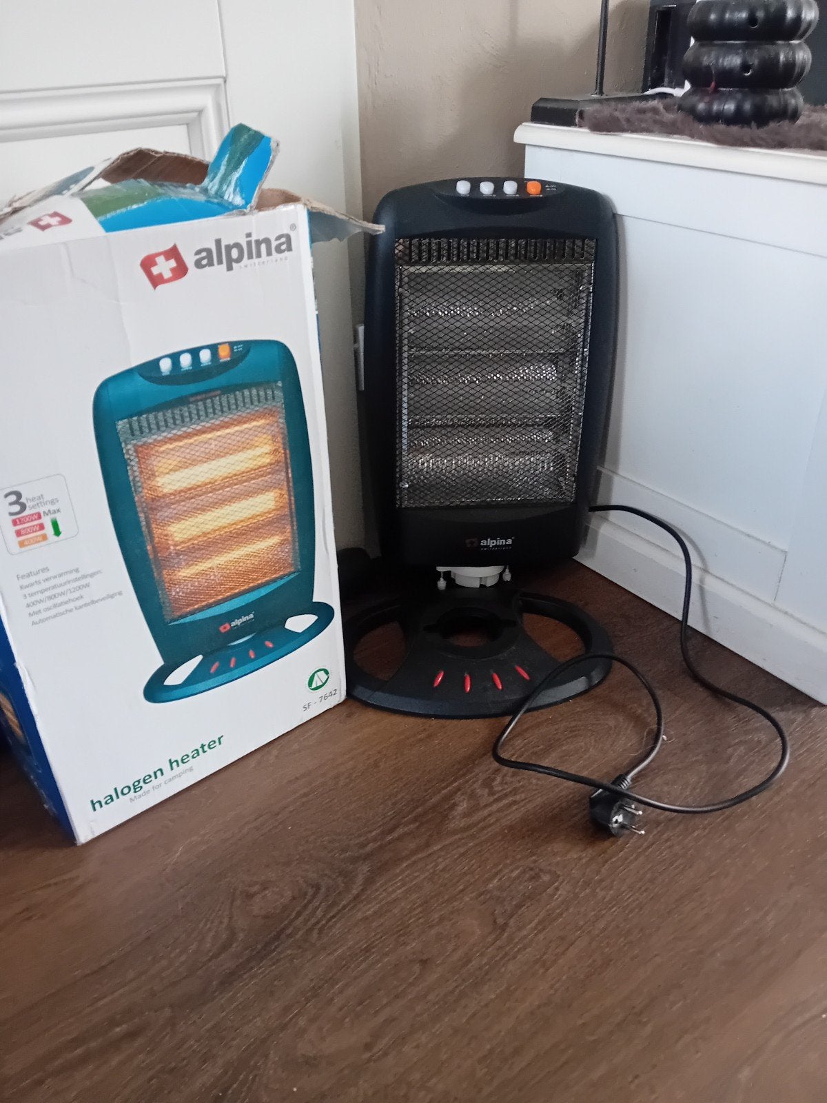 verwarming, heather Alpina, Huis en Inrichting, Ophalen, Elektrisch, Overige soorten