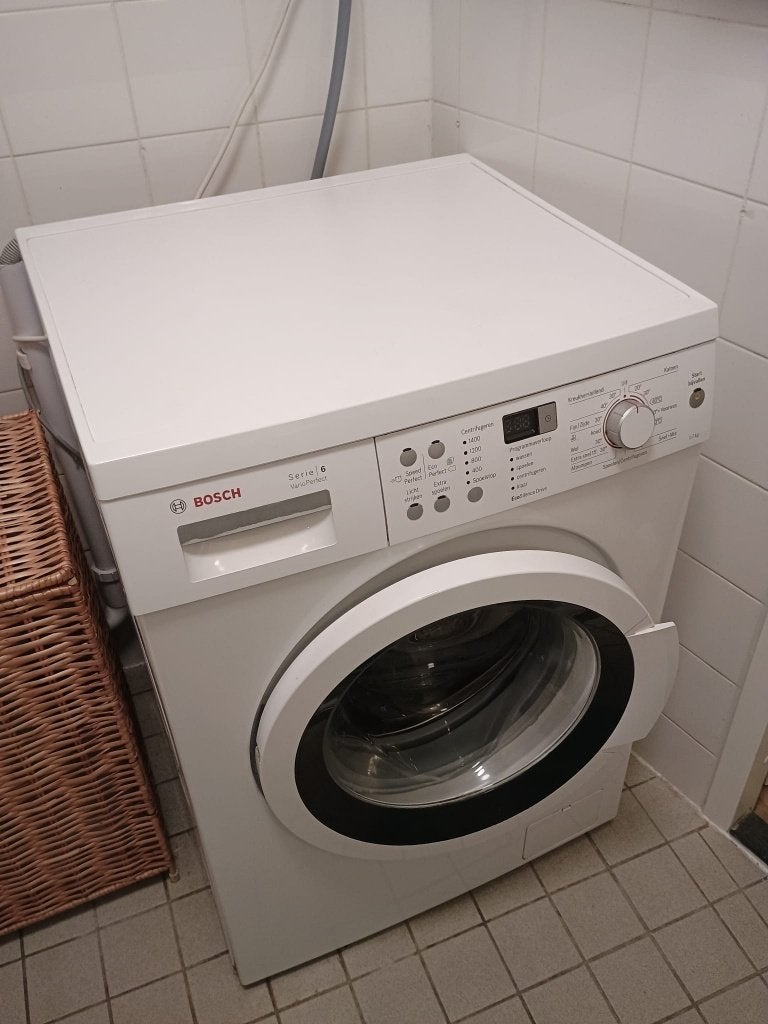 Wasmachine Bosch, Witgoed en Apparatuur, Wasmachines, Ophalen, Gebruikt, Voorlader, 85 tot 90 cm