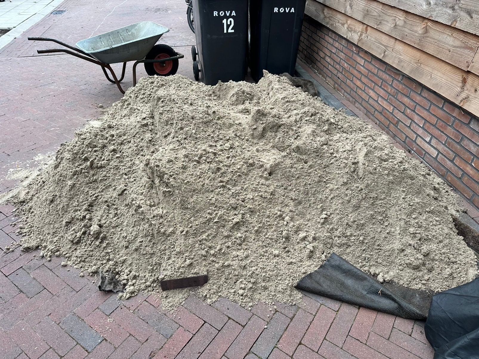 GRATIS wit zand, Ophalen, Zo goed als nieuw, Ophoogzand