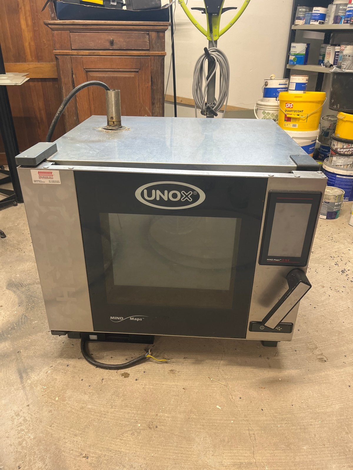Professionele Unox Mind Maps Combi-oven, Witgoed en Apparatuur, Hete lucht, Ophalen of Verzenden, Combi-oven, Vrijstaand